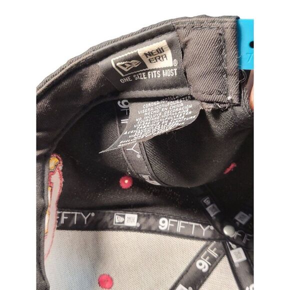 Miami Heat NBA Snapback Hat New Era 9Fifty Graphic Print Basketball Sportswear - Picture 8 of 9